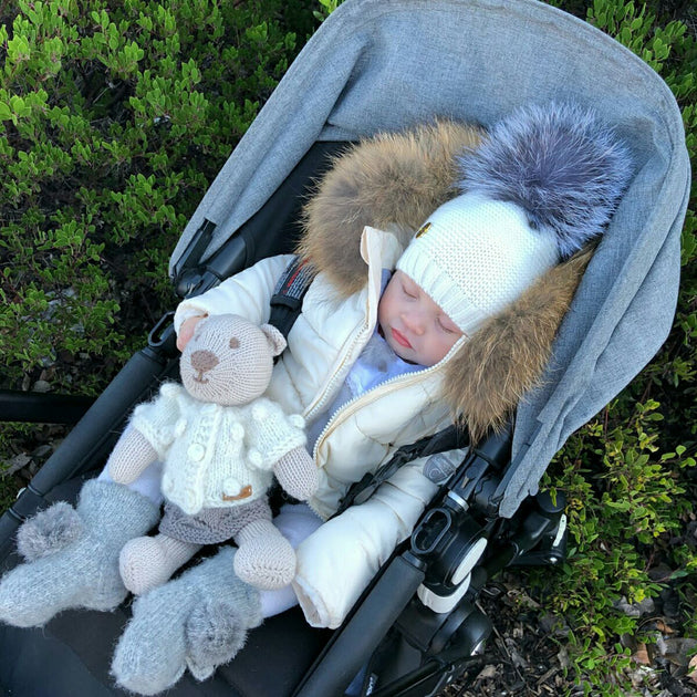 Hand Knitted Teddy Bear 100% Merino wool – LUXELIM