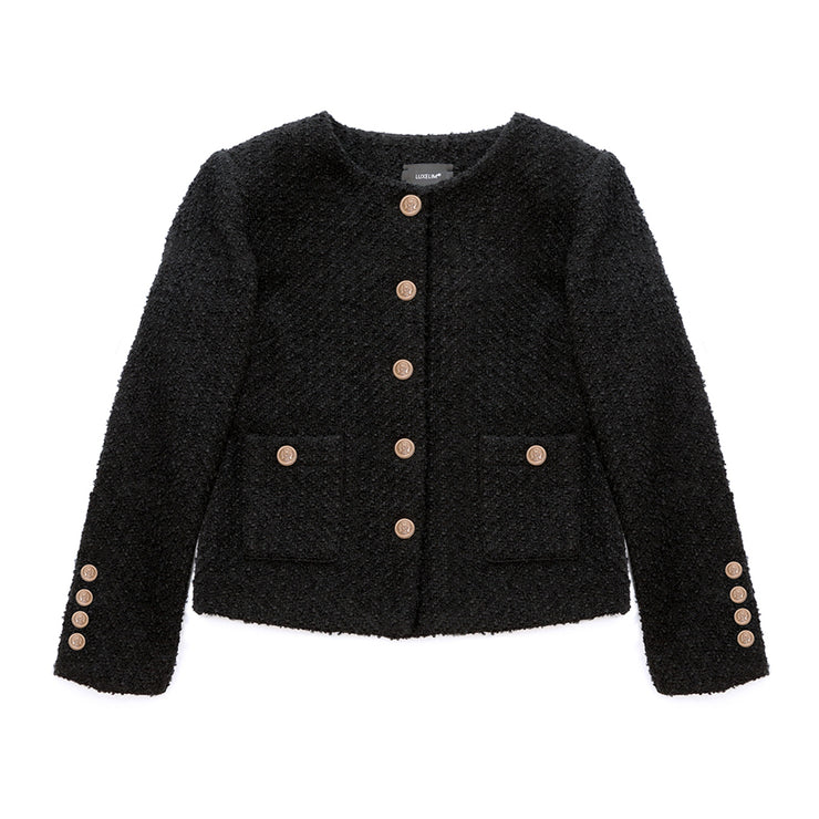 Giacca in lana bouclé da donna