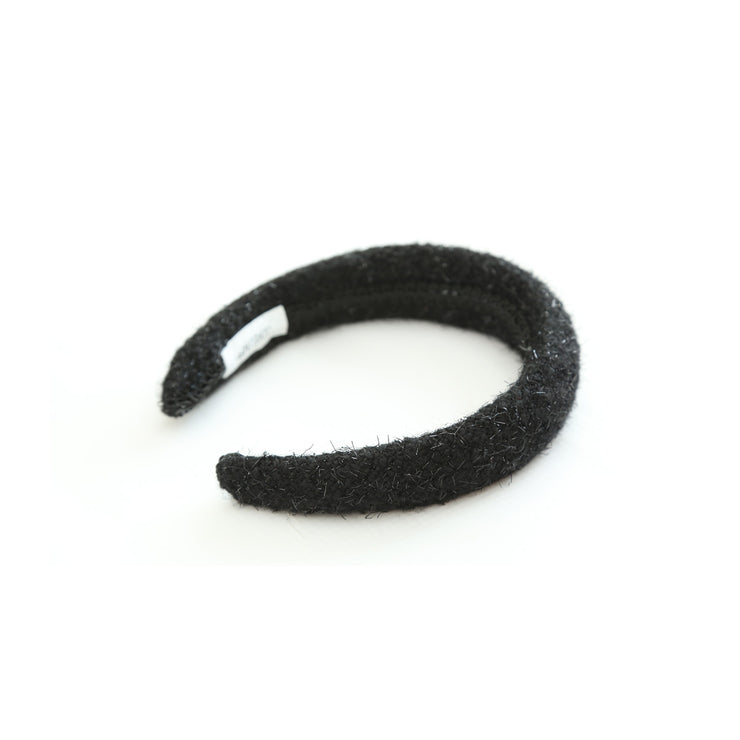 Black Wool Headband – LUXELIM