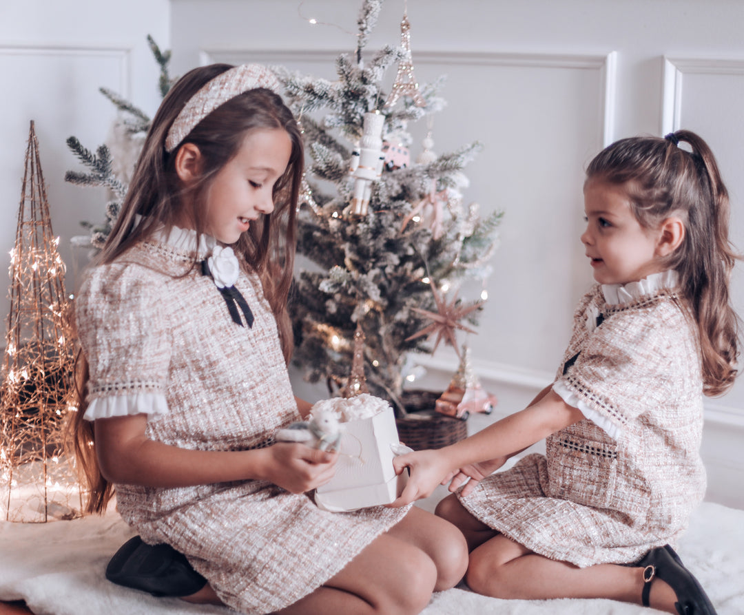 sachin and babi light blue dress Girls' Holiday Dresses main image 1