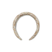 Fascia per capelli in tweed Camilla