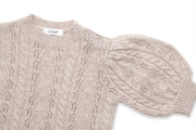 Maglione con maniche a sbuffo Claire Cashmere