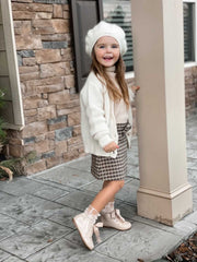 Cardigan Camilla in mohair e lana