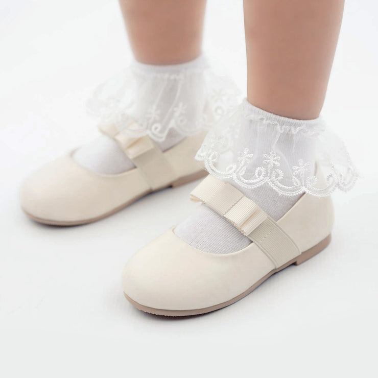 Calzini bianchi per bambine