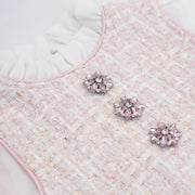 Abito in tweed Dina rosa