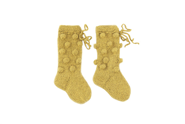 Scarpine per neonati in alpaca