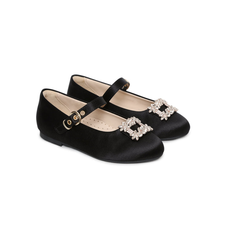 Lila Satin Shoes