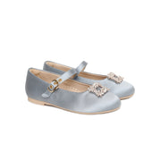 Lila Satin Shoes