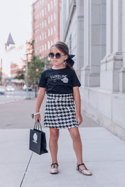 T-shirt per bambini LUXELIM nera