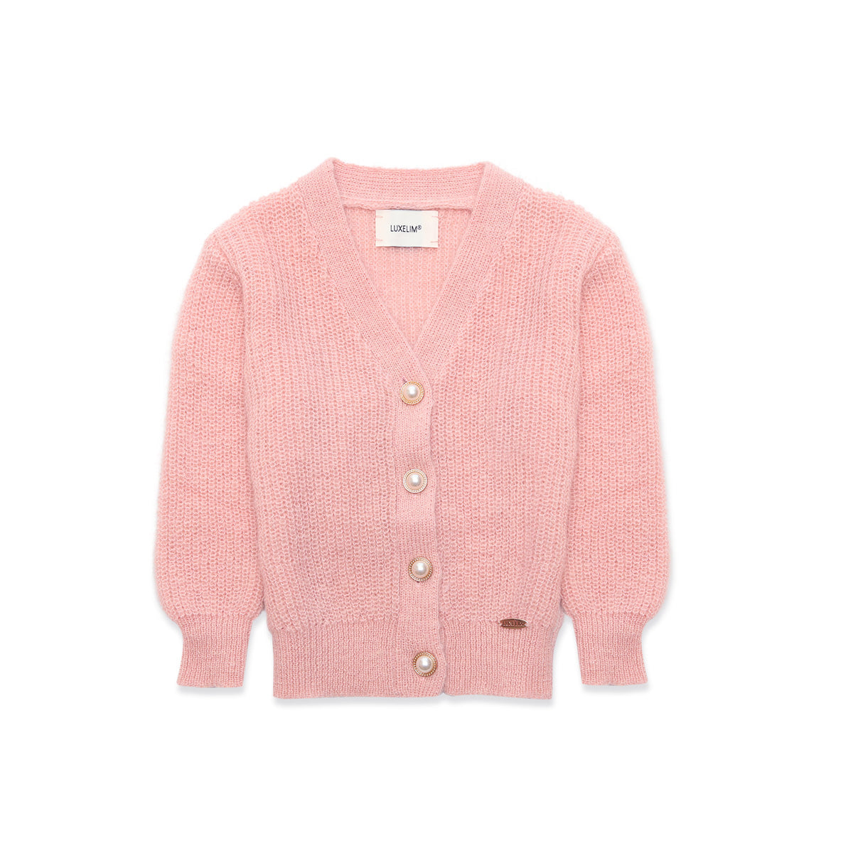 MAISON MARBLE♡Melty Mohair Cardigan♡pink Faded mohair cardigan