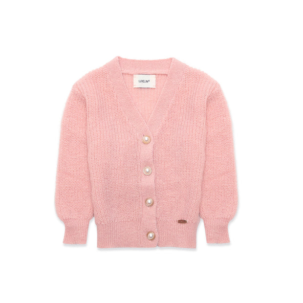 Cardigan Camilla in mohair e lana