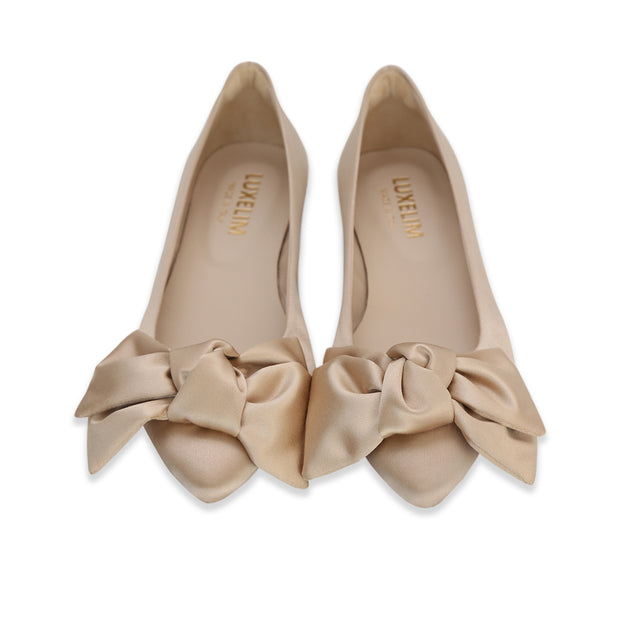 Women's Victoria Satin Ballet Flats