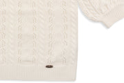 Claire Cashmere puff sleeves sweater