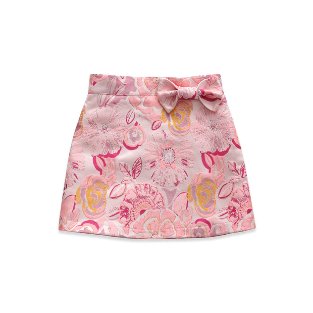 Angelica Floral Jacquard Skirt
