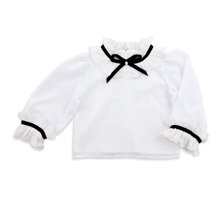 Camicetta in chiffon francese