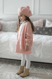 Cardigan Camilla in mohair e lana