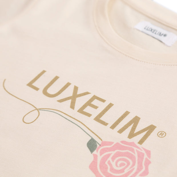 T-shirt per bambini LUXELIM beige