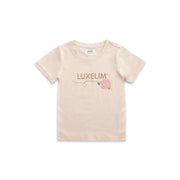 T-shirt per bambini LUXELIM beige