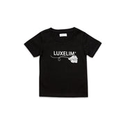 T-shirt per bambini LUXELIM nera