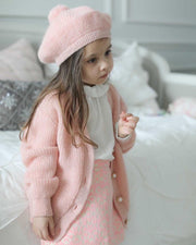 Cardigan Camilla in mohair e lana