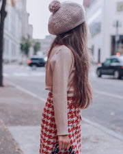 Ribbed Turtleneck beige