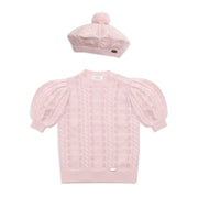 Maglione con maniche a sbuffo Claire Cashmere
