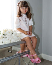 Sandali Olivia Velvet blush
