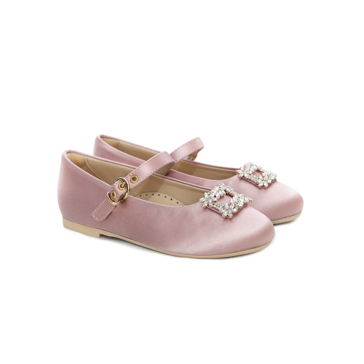 Lila Satin Shoes