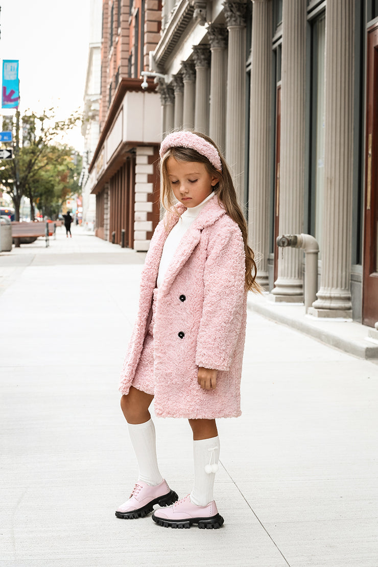 Fascia Teddy rosa