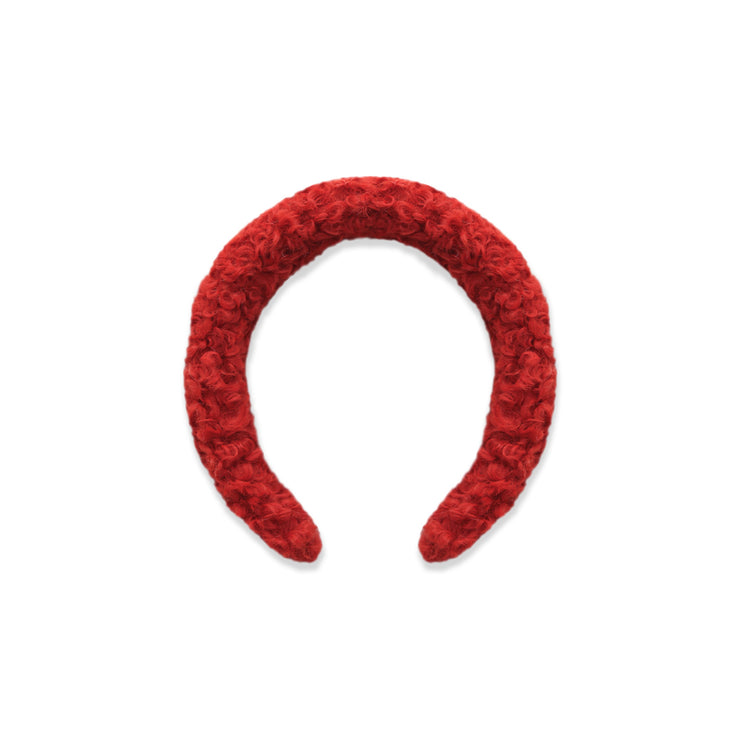 Fascia Teddy rossa