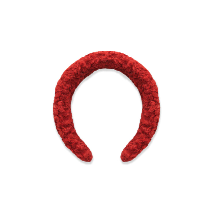 Teddy headband red
