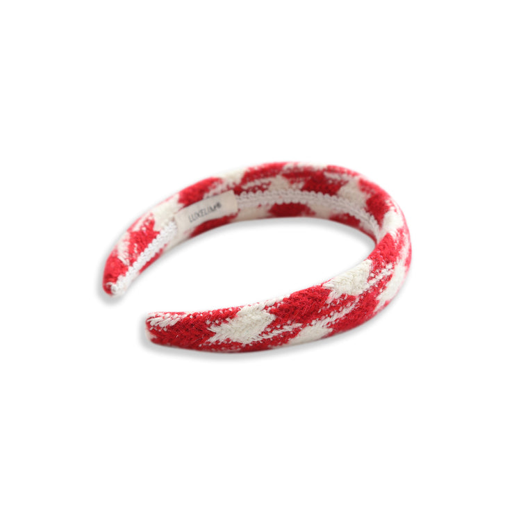 Fascia per capelli Harper Houndstooth