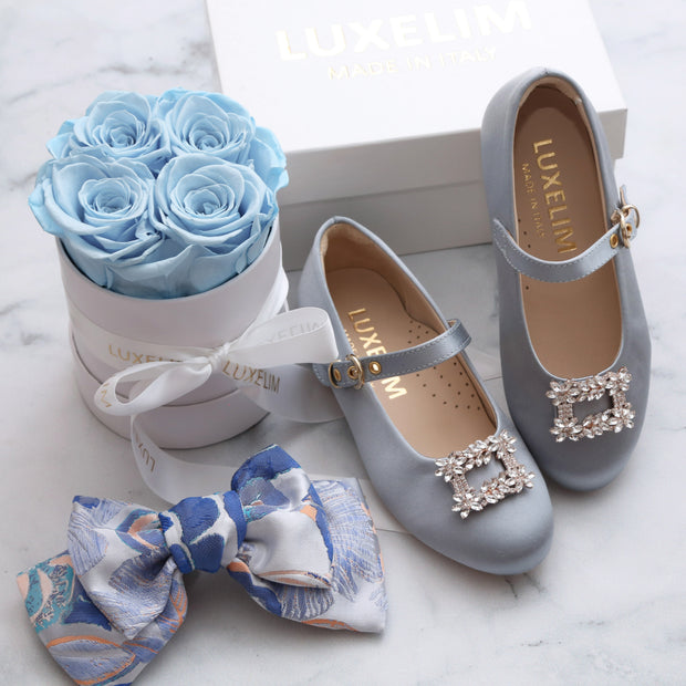 Lila Satin Shoes