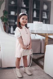 Abito in tweed Dina rosa