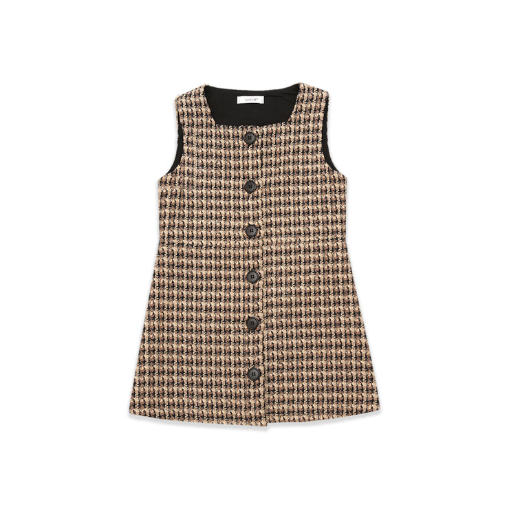 Gina Tweed Pinafore-Dress